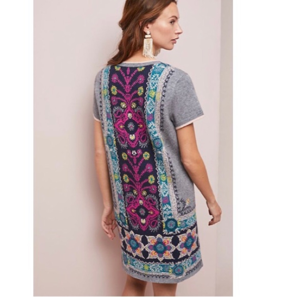 Anthropologie Akemi & Kin Kaleidoscope Sweater Dress